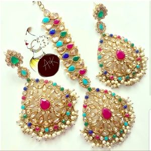 Original polki Tikka Set❤️❤️